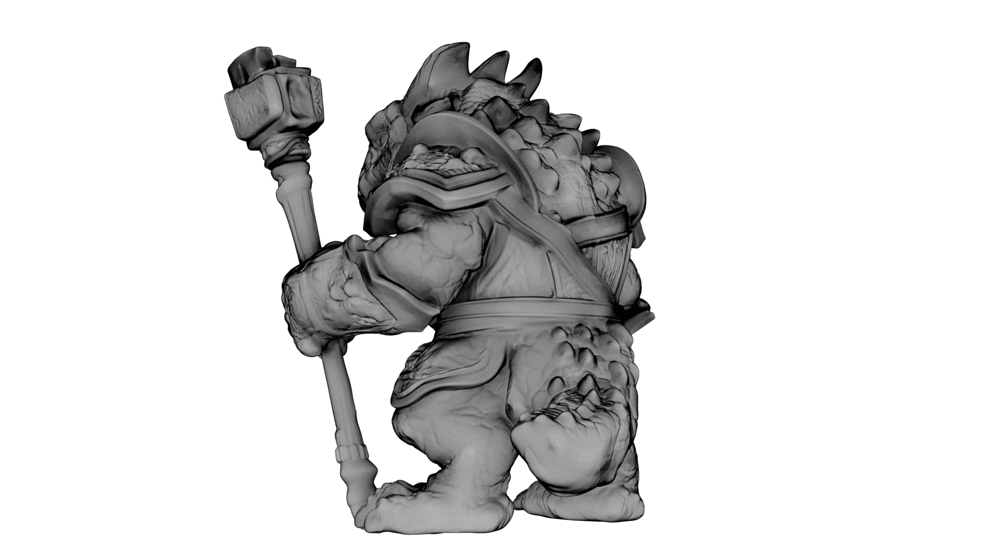 Rainbow Dragon 3d model
