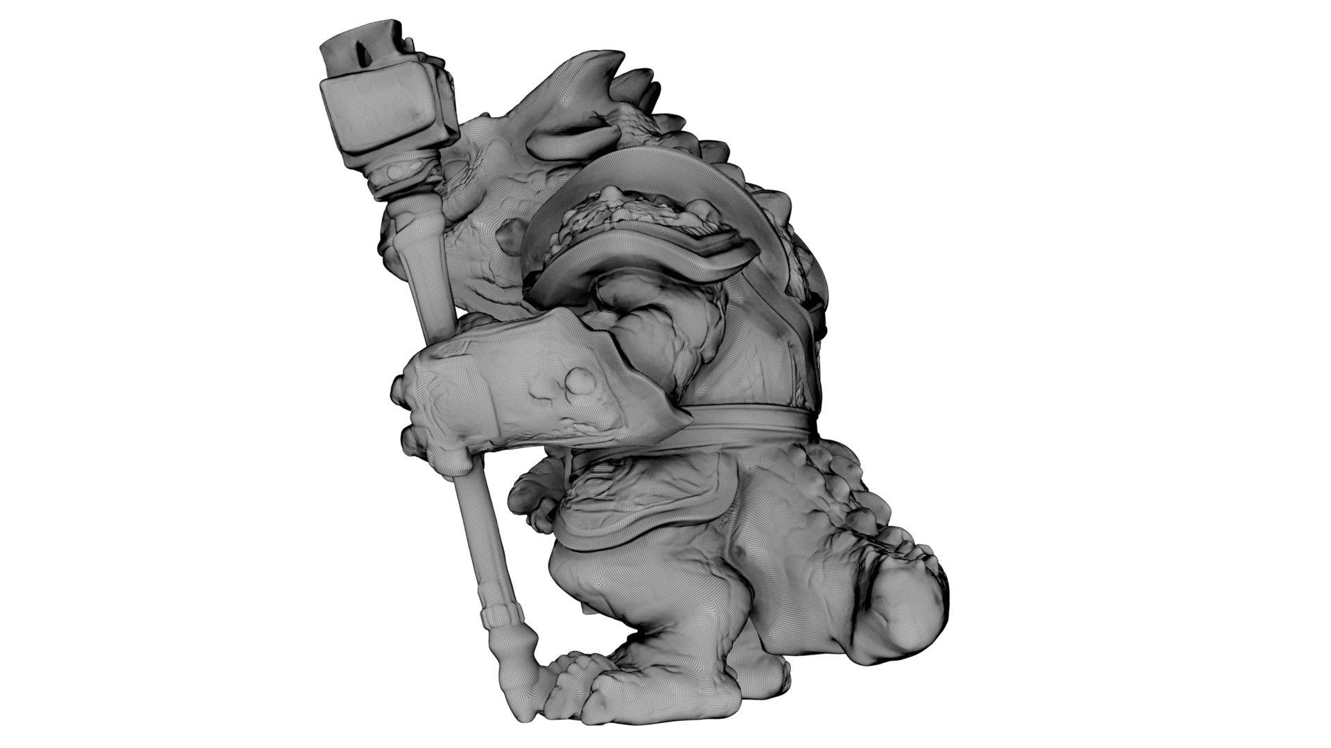 Rainbow Dragon 3d model