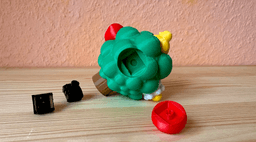 Fidget World | Apple Tree Clicky Fidget Toy 3d model