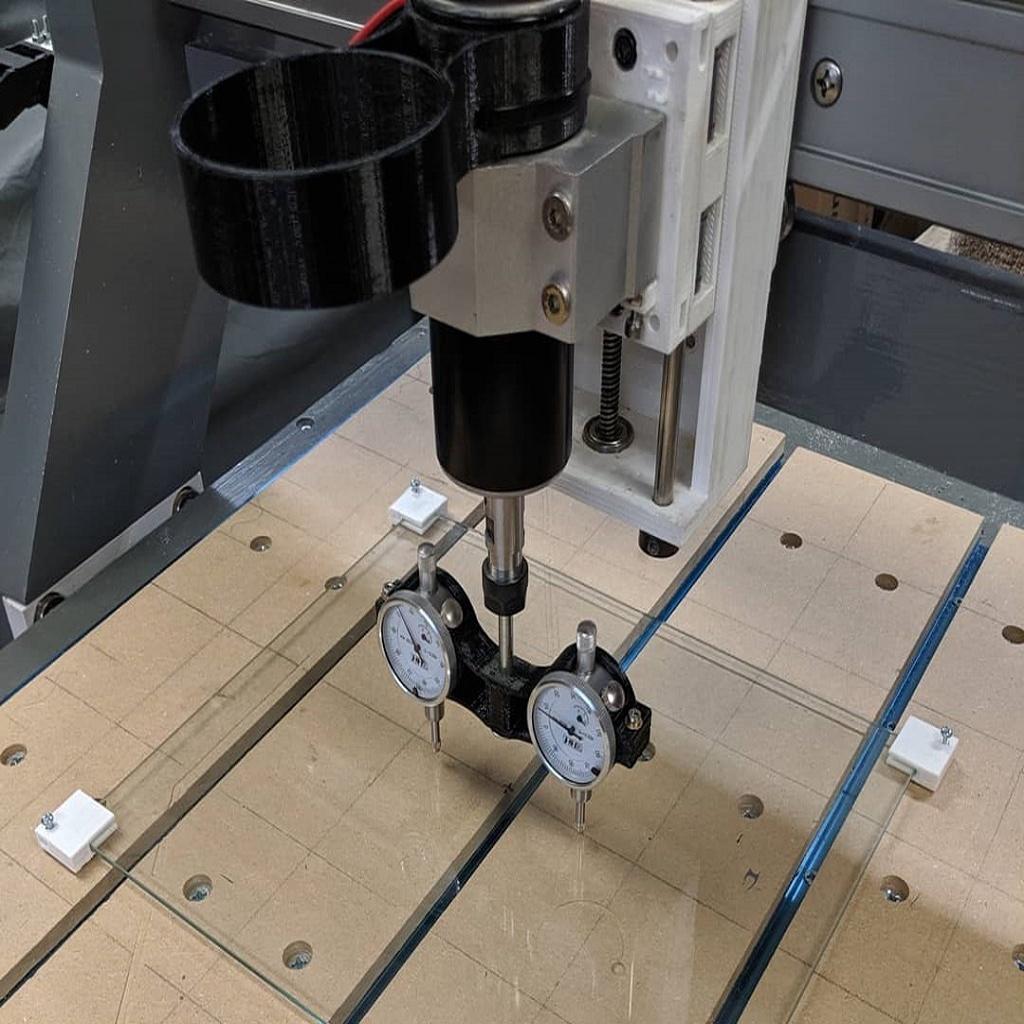 CNC Tramming Plate Adjuster 3d model