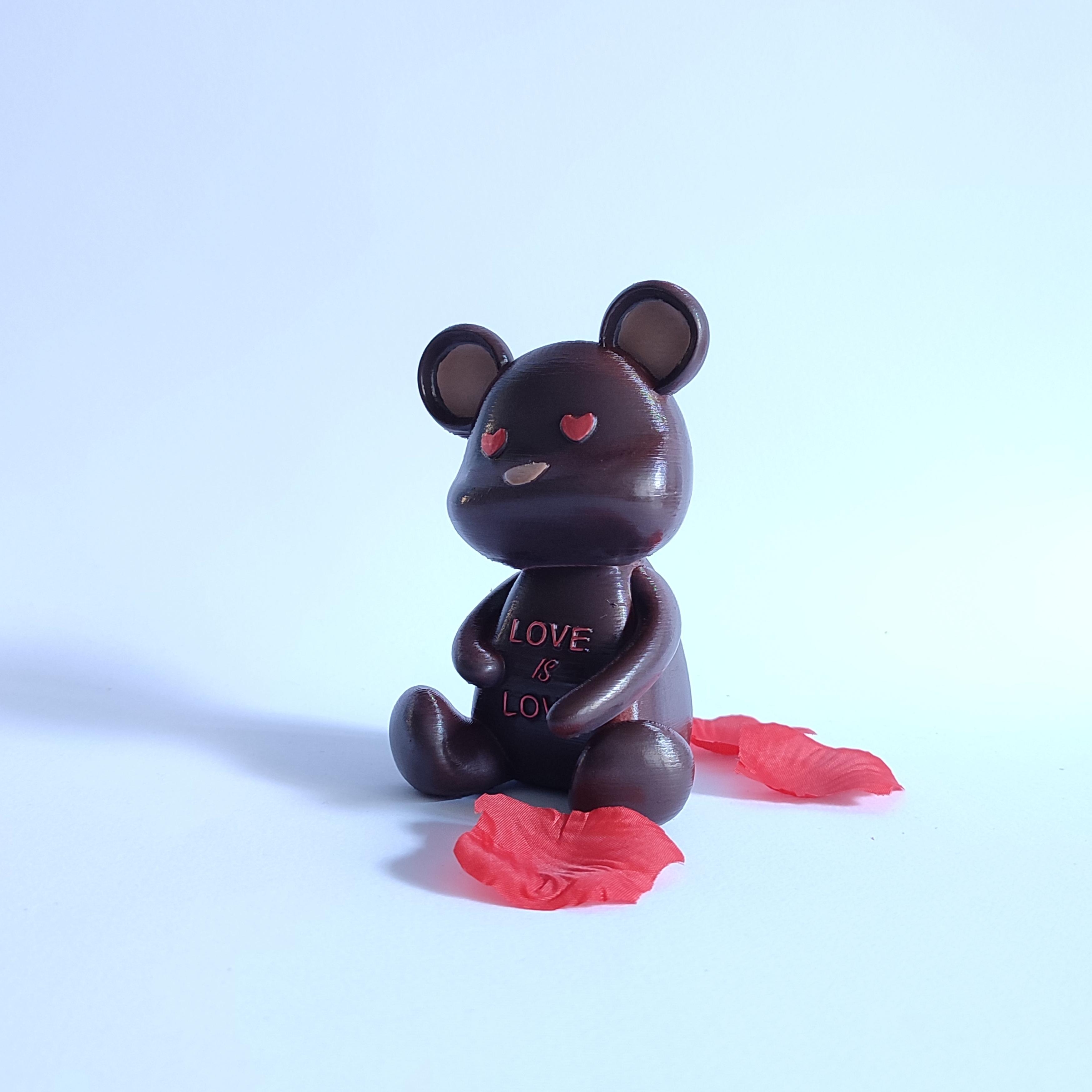 Bear Love is Love 3d model