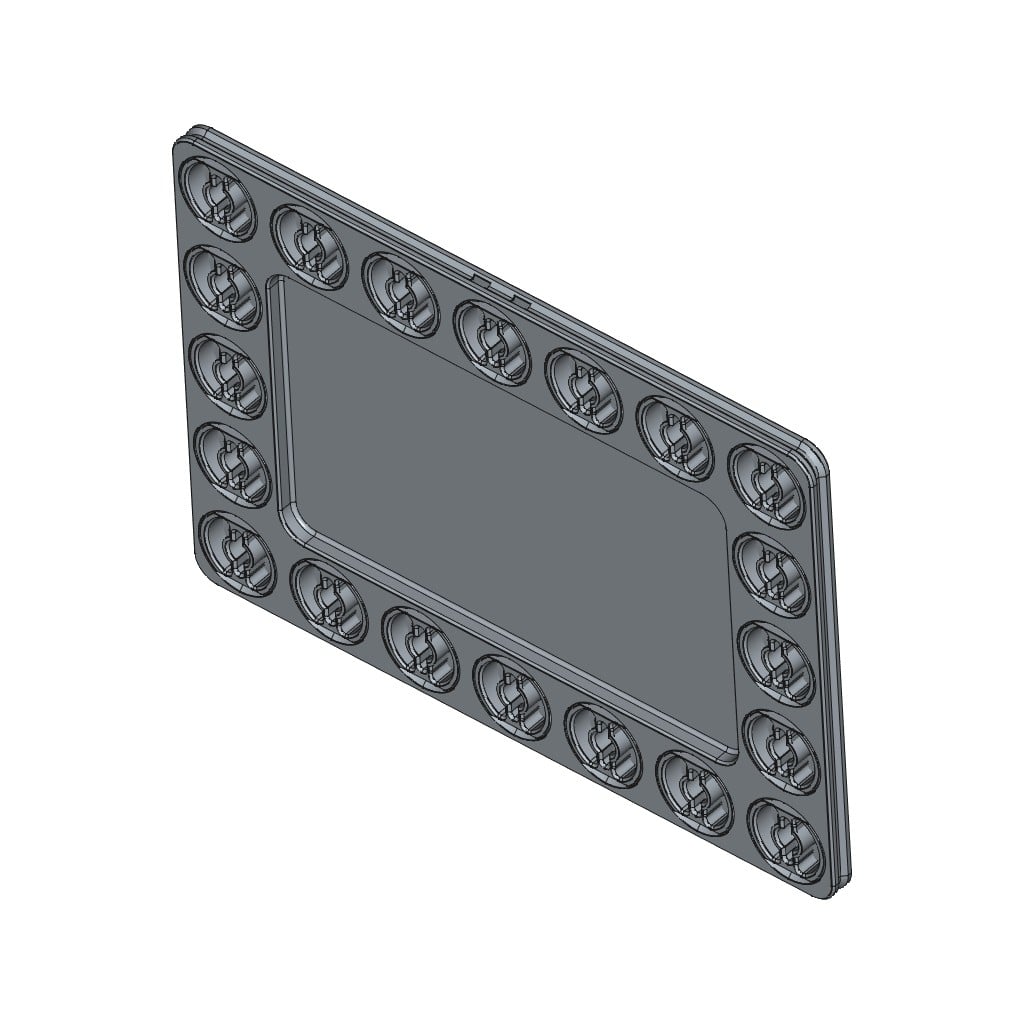 D-LOCK_PANEL.7X5-Light 3d model