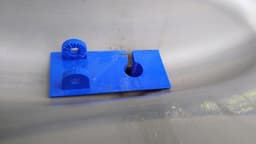 Transducer scupper mount for Humminbird Piranha (WIP - Testing) 3d model