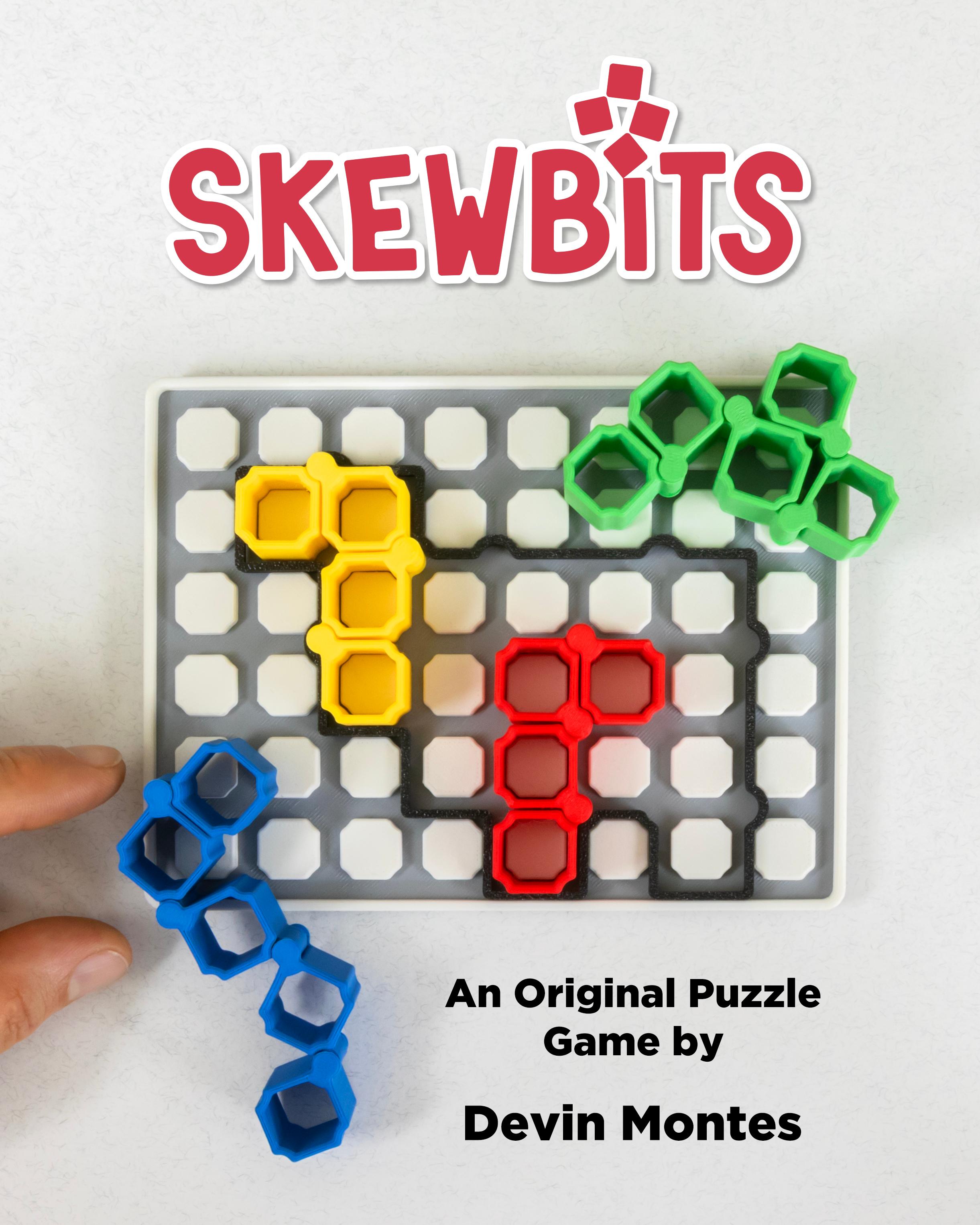 SKEWBITS Puzzle Game for 3D Printing 3d model