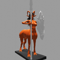 Centaur Guard v2 3d model