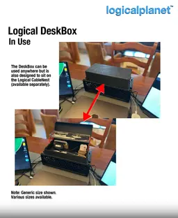 Logical DeskBox D 3d model