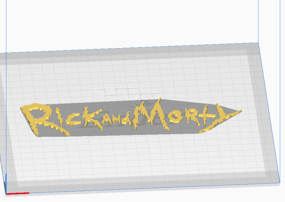 Rick and Mart - DECORATION 3d model