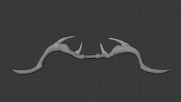Fantasy Bow v1 3d model