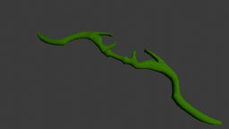 Fantasy Bow v1 3d model