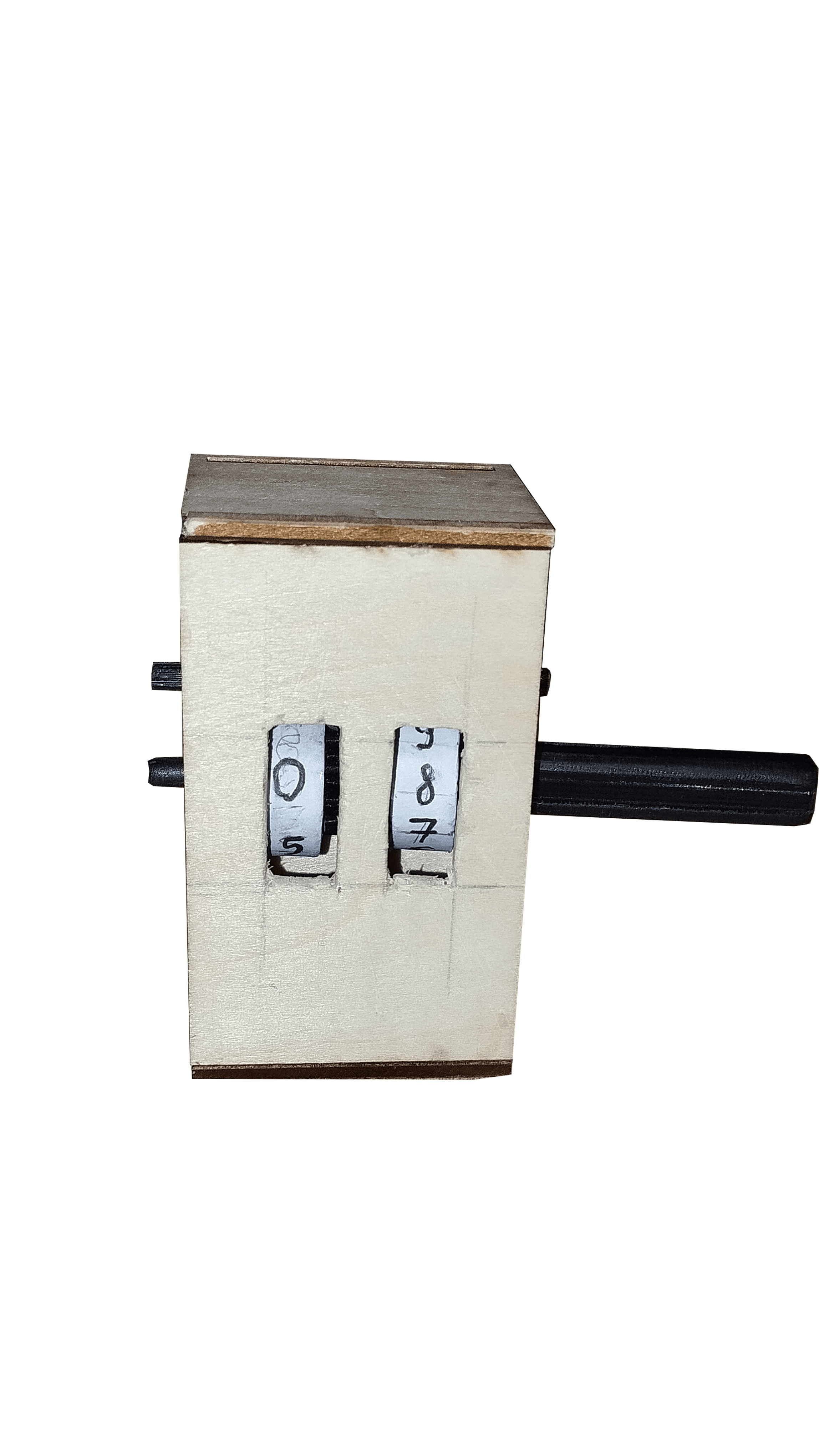 Mechanical counter 3d model