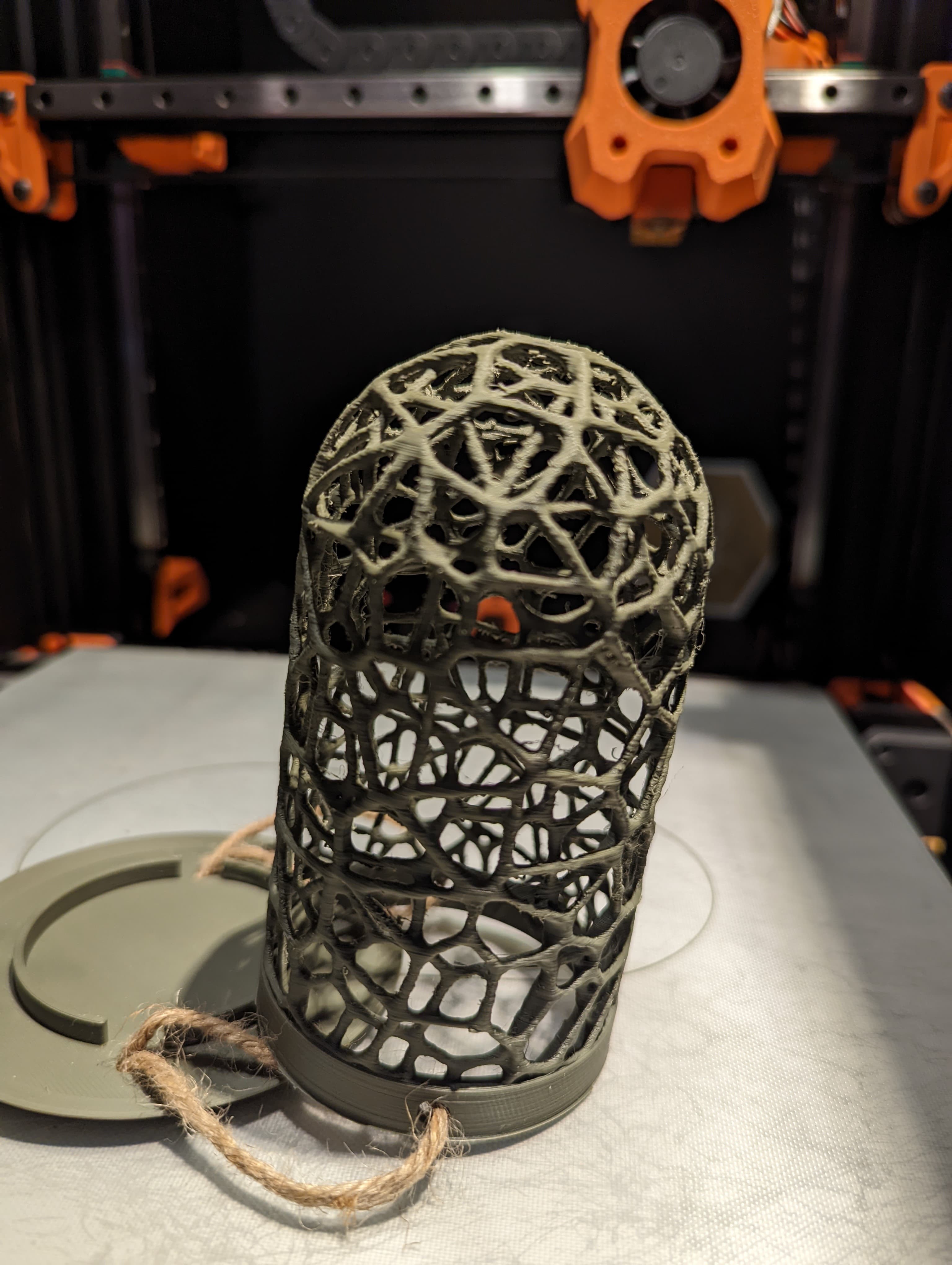 Voronoi Bird feeder 3d model