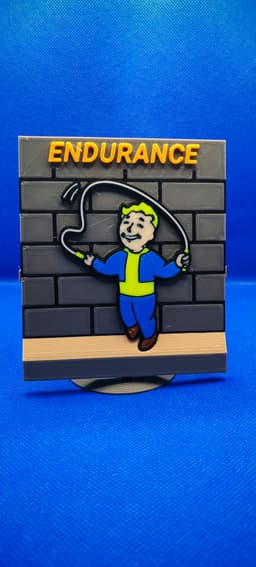 3 of 77 Wall Art Perk ENDURANCE Modular Display Multicolor 3d model