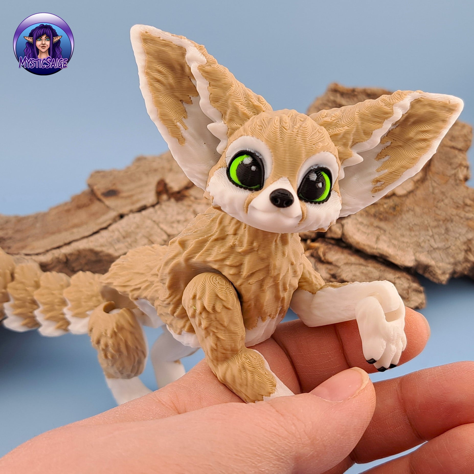 Fennec Fox 3d model