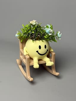 Happy Rocker Vase 3d model