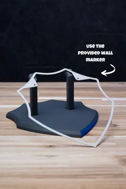 Sword Wall Mount - Functional Kit | No Supports, No AMS, No Glue 3d model