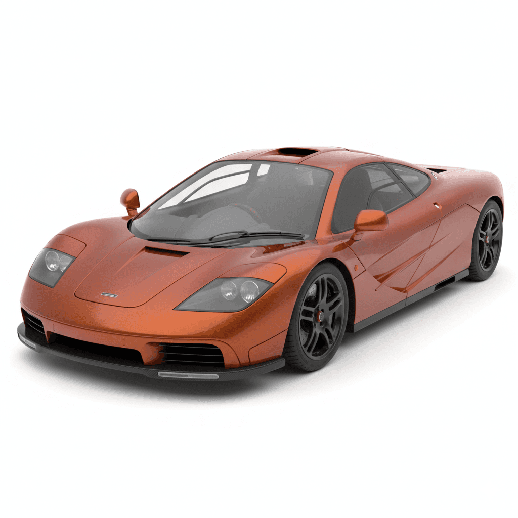 Car : McLaren F1 Legendary Exotic Hypercar 3d model