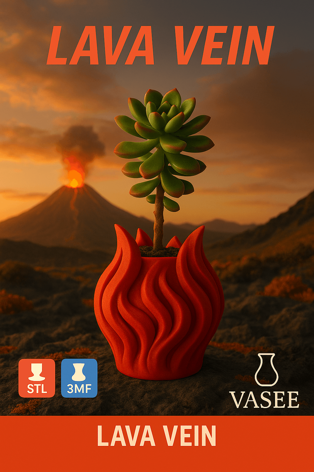 Statement Planter β Bold Accent for Any Room 3d model