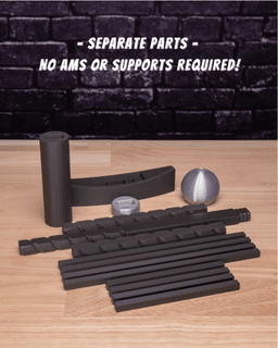 Core Modular Sword Kit – Sword Kit | No Supports, No AMS, No Glue 3d model