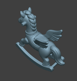 Rocking Horse Toy 3d model