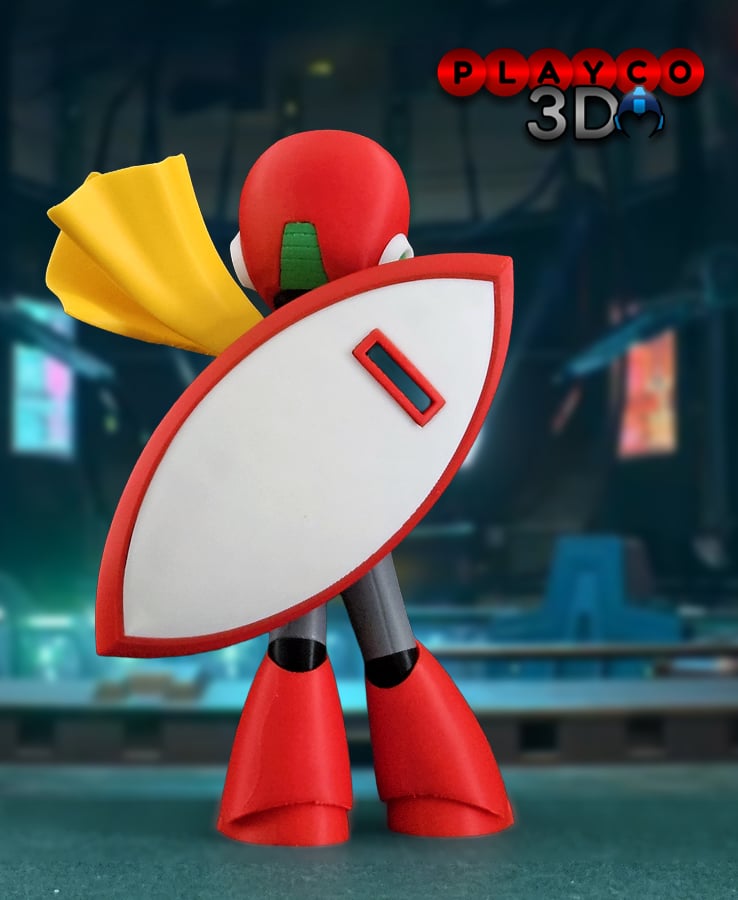 Proto Man 3d model