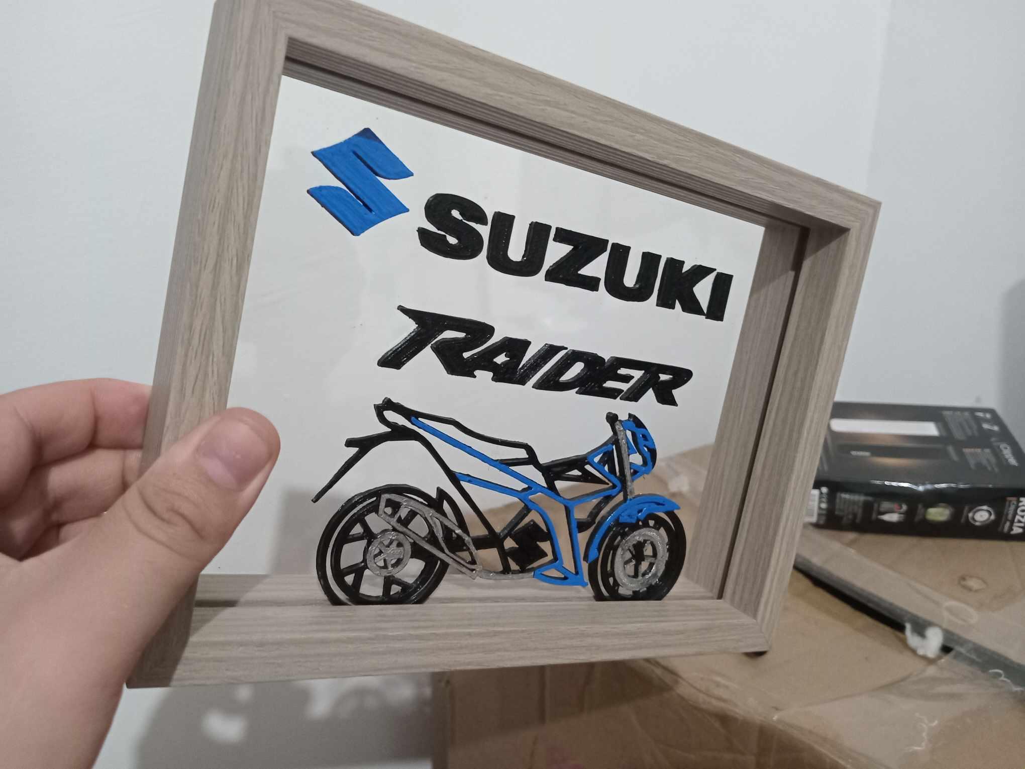 Suzuki Raider Display 3d model