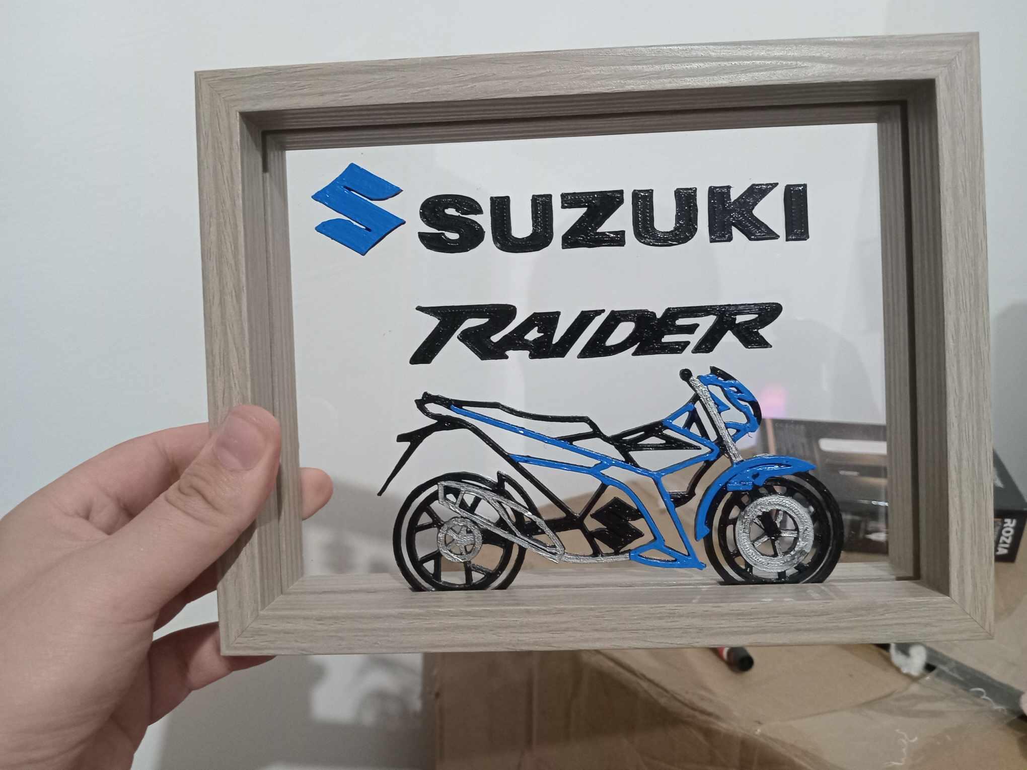 Suzuki Raider Display 3d model