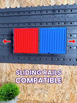 Cargo Containers - 2x2 (Medium Modular Storage) 3d model