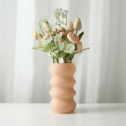The Melloo Vase STL 3D Print File, Home Decor Vase for Plants and Flowers, With Secret 3d model