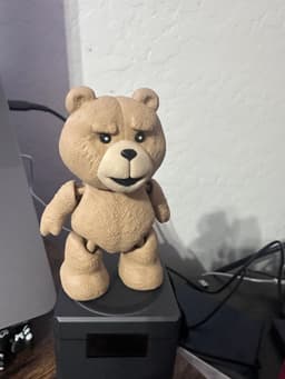 7 TED - BEAR - #ThunderBuddies - Articulated, Print in Place, Flexi, Movie, Prop, Cute, Mark 3d model