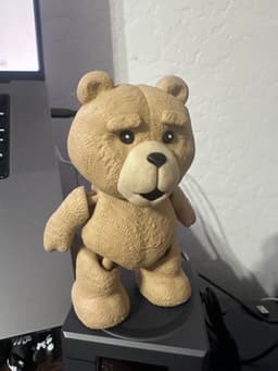 7 TED - BEAR - #ThunderBuddies - Articulated, Print in Place, Flexi, Movie, Prop, Cute, Mark 3d model