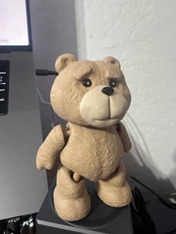 7 TED - BEAR - #ThunderBuddies - Articulated, Print in Place, Flexi, Movie, Prop, Cute, Mark 3d model