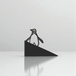 Door Stop, Penguin Door Stopper, Door Back, 2 Different Models 3d model