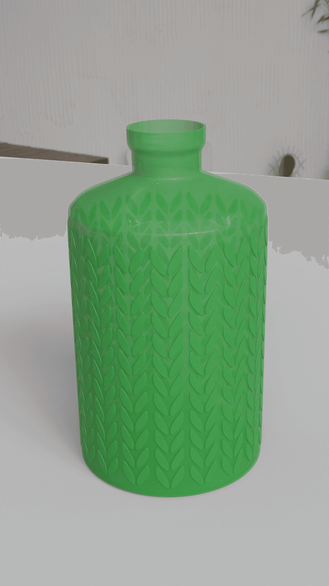 Leaf Vase 3d model