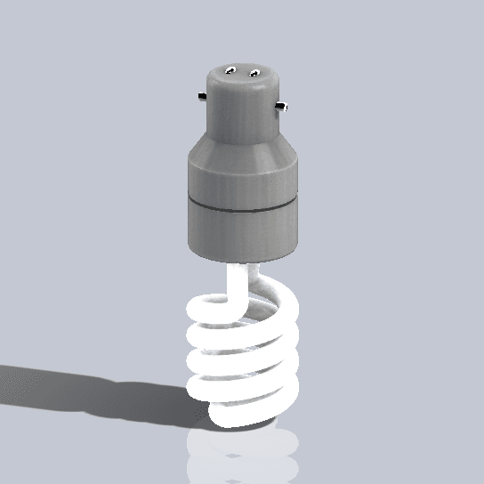 Helix Bulb - LED Helix Bulb - 3d model