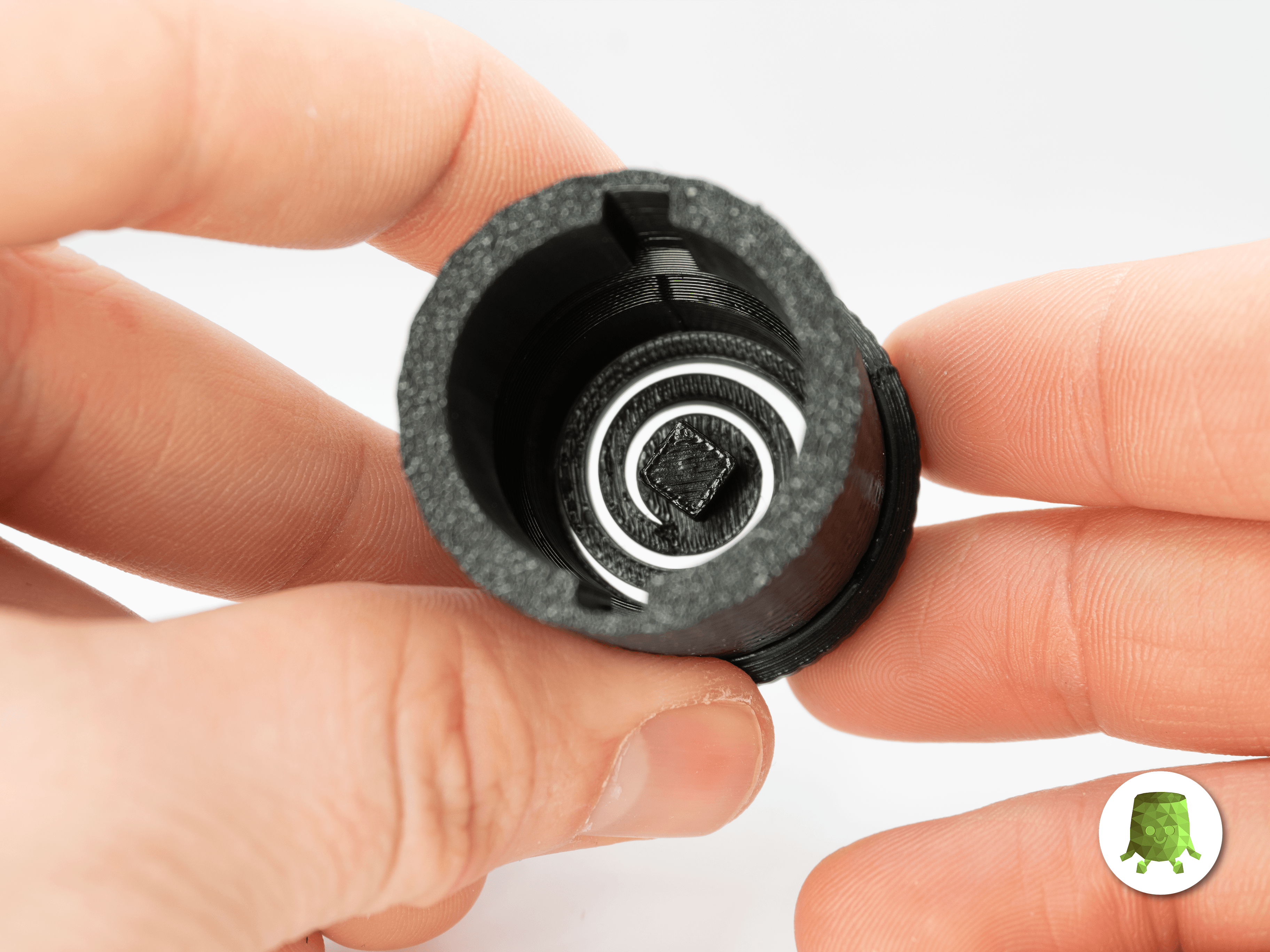 Red Button Fidget 3d model