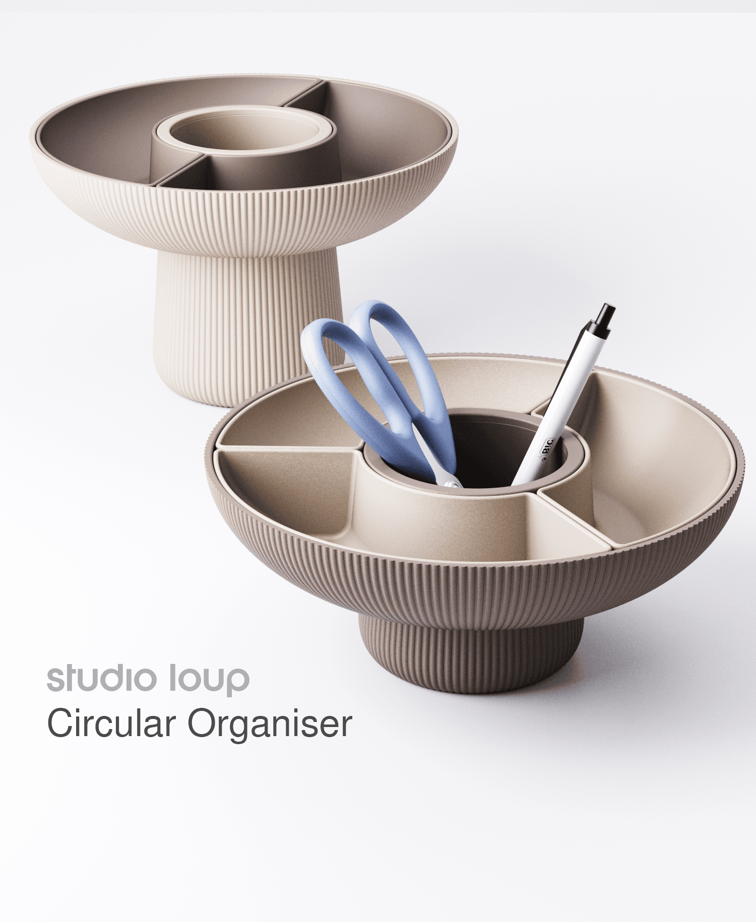 Circular Organiser 3d model
