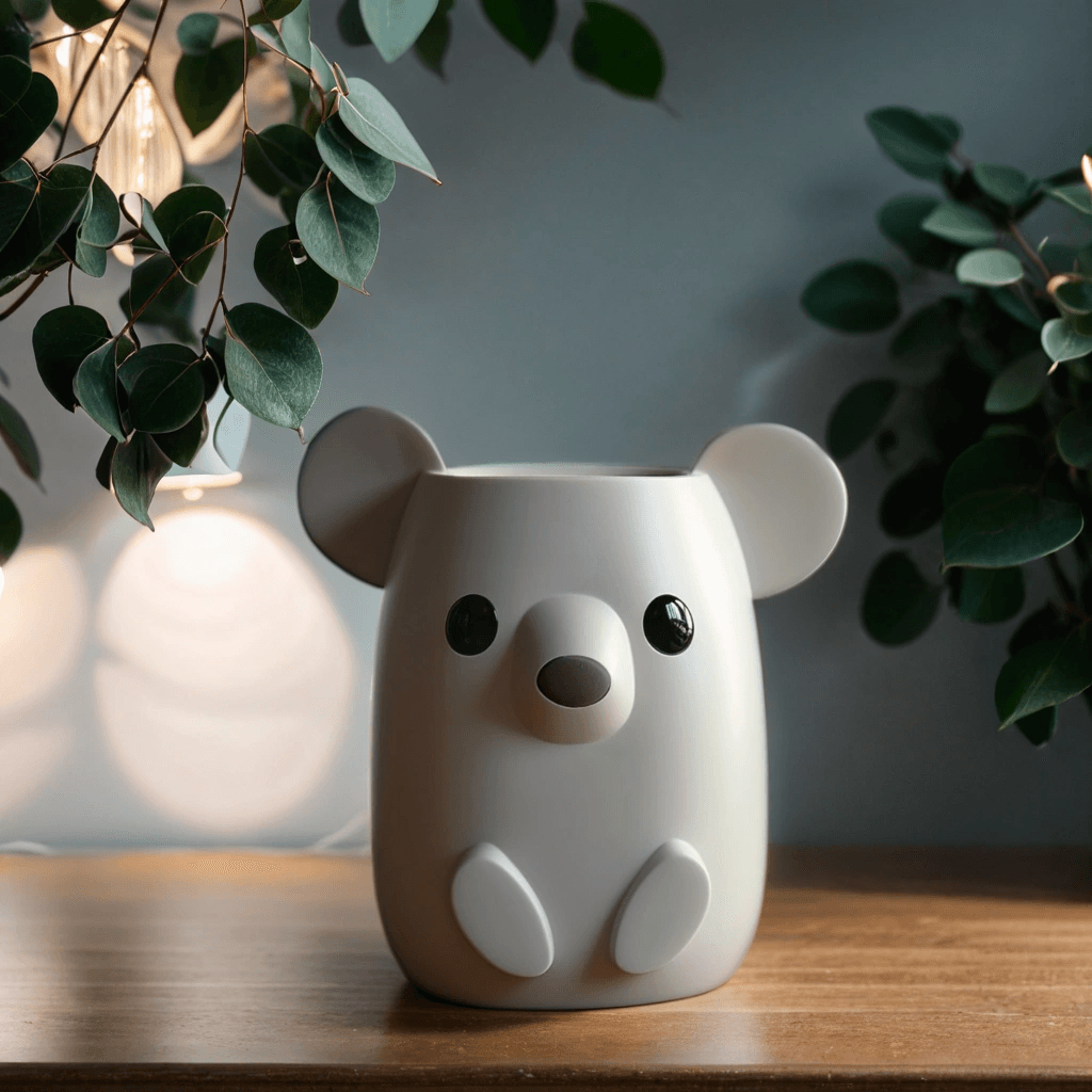 Koala Multi-Purpose Holder – Cute & Compact Organizer 3d model