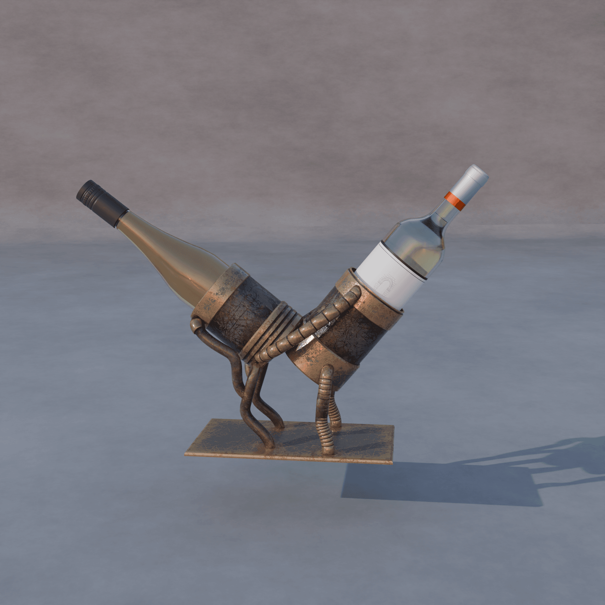 F_ck Wine Rack 3d model
