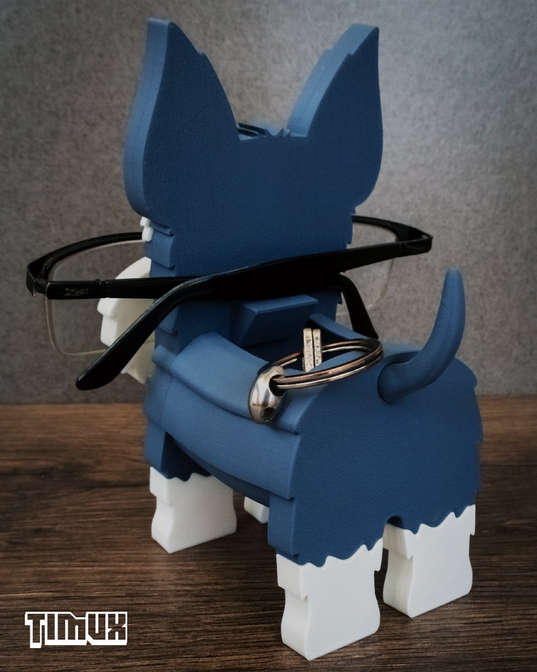 SCHNAUZER GLASSES HOLDER V2 3d model