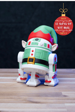 R2-ELF2 - Star Wars Christmas Kit | No Supports, No AMS, No Glue 3d model
