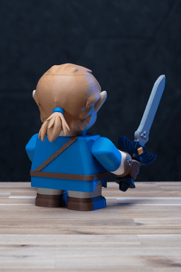 Chunky Link - Legend of Zelda Kit | No Supports, No AMS, No Glue 3d model