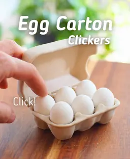 Easter Egg Clickers - Egg Fidget Clicker - Ludo toy 3d model
