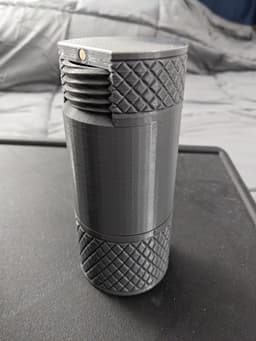 Tube-O-Dice: Portalbe dice tower 3d model