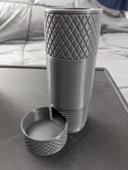 Tube-O-Dice: Portalbe dice tower 3d model