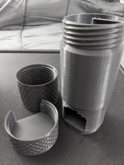 Tube-O-Dice: Portalbe dice tower 3d model