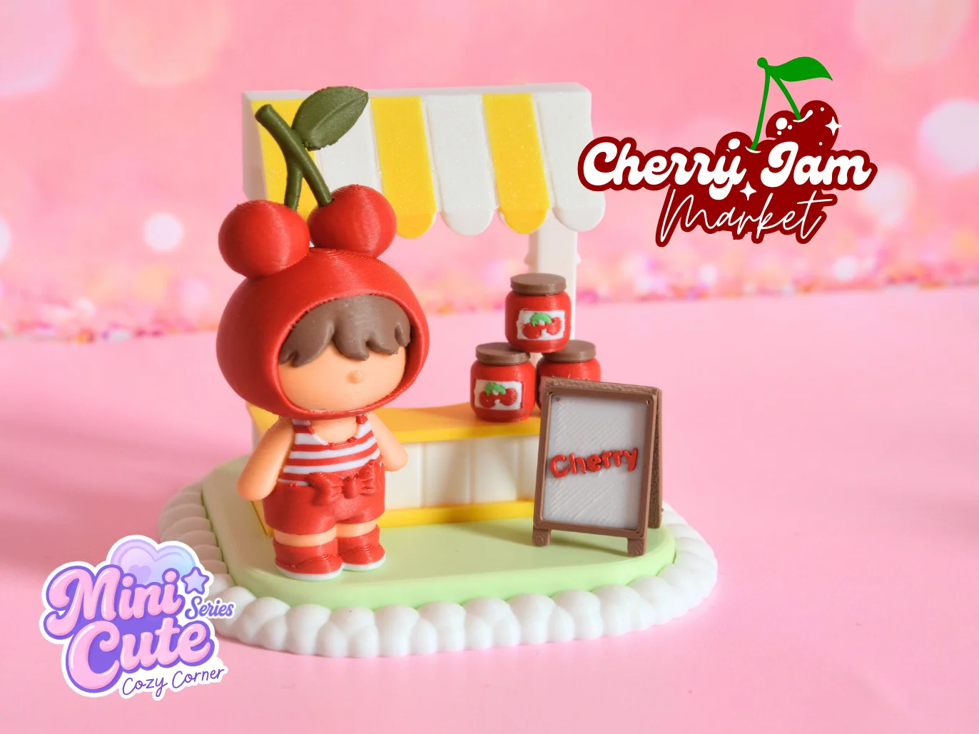 Cozy Corner Cherry Jam Market 3d model