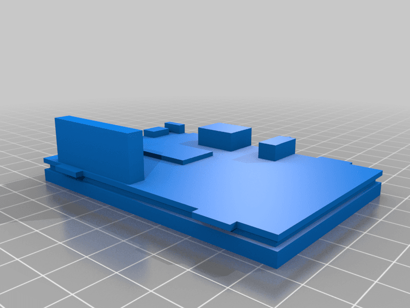 Raspberry Pi 3B Touchscreen, LCD Display (MPI3508) 3d model