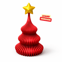 MODERN & MODULAR CHRISTMAS TREES - PENDANT + TEALIGHT VERSION (3 SIZES) / CHRISTMAS DECOR 3d model