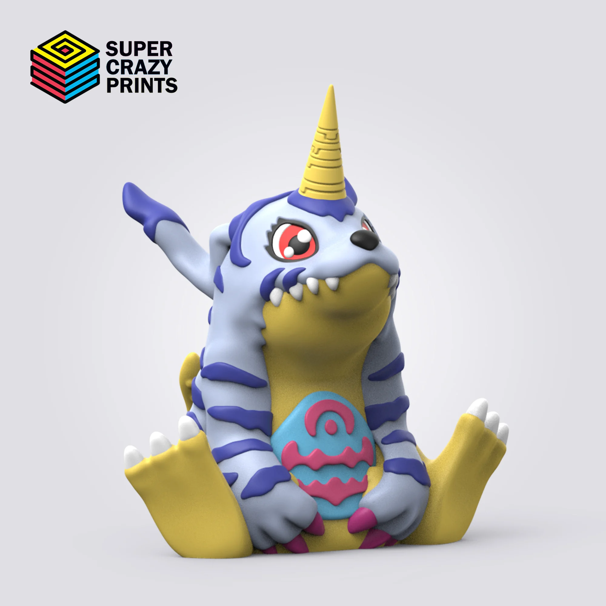 Digimon - Gabumon 3d model