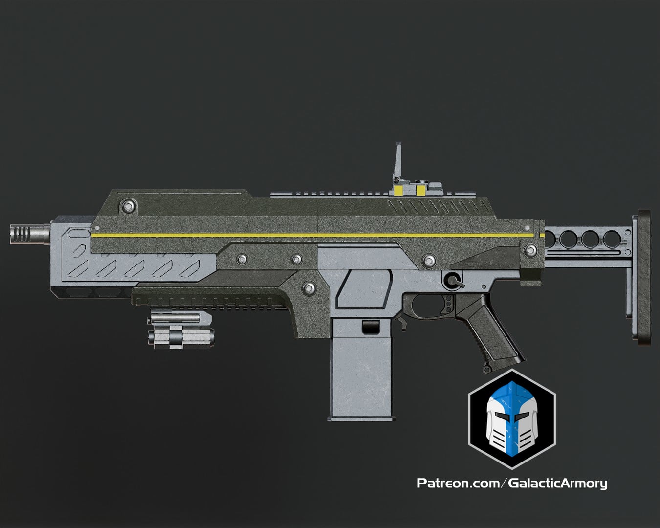 HD2 - Breaker- 3D Print Files 3d model